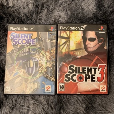 PS2 - Silent Scope 1 & 3 - 2-Game Bundle - Tested - Arcade Shooter