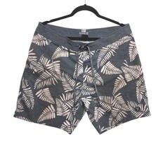Roark Board Shorts Mens 34 Palm Leaf Print Trunks "The Passage Series"