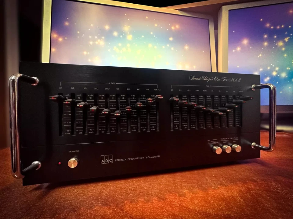 ADC SS-110 MKII 🌈RaRe🌈 Vintage Stereo Graphic Equalizer - Image 3 of 4