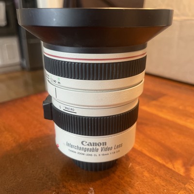 Canon CL 5-15mm 1:1.6-2.6 Zoom Lens w/ Hood | eBay