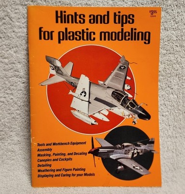 Hints and Tips For Plastic Modeling Scale Aircraft Tanks Figures 1980 Models PB