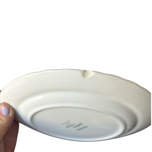 Garden Room / Black Floral by Waverly SALAD PLATE 8" SET / 4 (read) - Picture 6 of 6