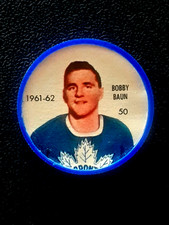 BOBBY BAUN 1961-62 SHIRRIFF/SALADA COINS 61-62 #50            26477