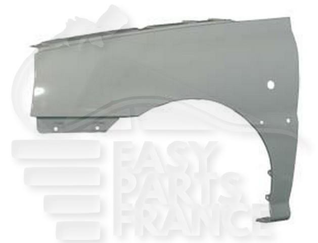 Aile avant gauche avec feu Kia Rio 2002-2005 piece carrosserie