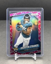 2025 PANINI PRIZM NFL #136 Brenton Strange Jaguars Super Bowl LX Logo /60