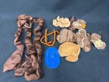 MOHAIR STRANDS TO MAKE DOLL WIG as the pictures