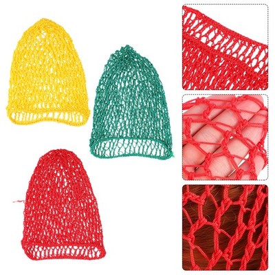 3pcs Lady Hair Net Female Net Hats for Home women hair net lady net hats
