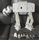 1997 Kenner Star Wars AT-AT Imperial Walker & Commander­ & Driver Figures TESTED