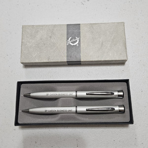 BP Carson Business Unit Collectible Ballpoint Pen & Pencil Set Gift Box