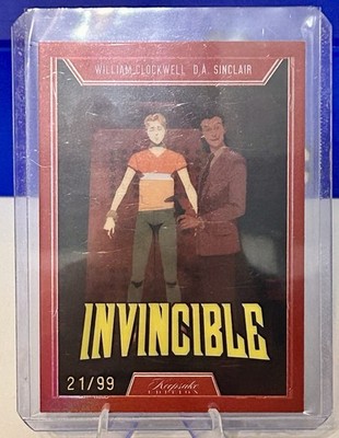 Invincible Keepsake Edition #104 /99 Skybound Amazon Card William Clockwell