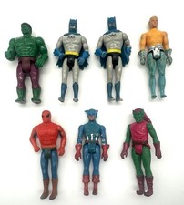 Product Image: Mego Pocket Super Heroes Lot - Batman Spiderman Hulk Cap America + More 1970’s