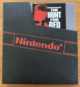 NES ~ HUNT FOR RED OCTOBER ~ Nintendo NES-7H-AUS Game Cart + Sleeve + Box Pal A