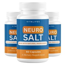 Neuro Salt Capsules   Brain Support, Focus, Memory  Cognitive Support 180caps