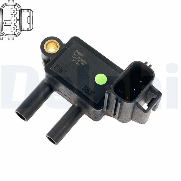Sensor Abgasdruck Delphi DPS00026-12B1 Vor RußPartikelfilter FüR Ford Focus 3 4-image