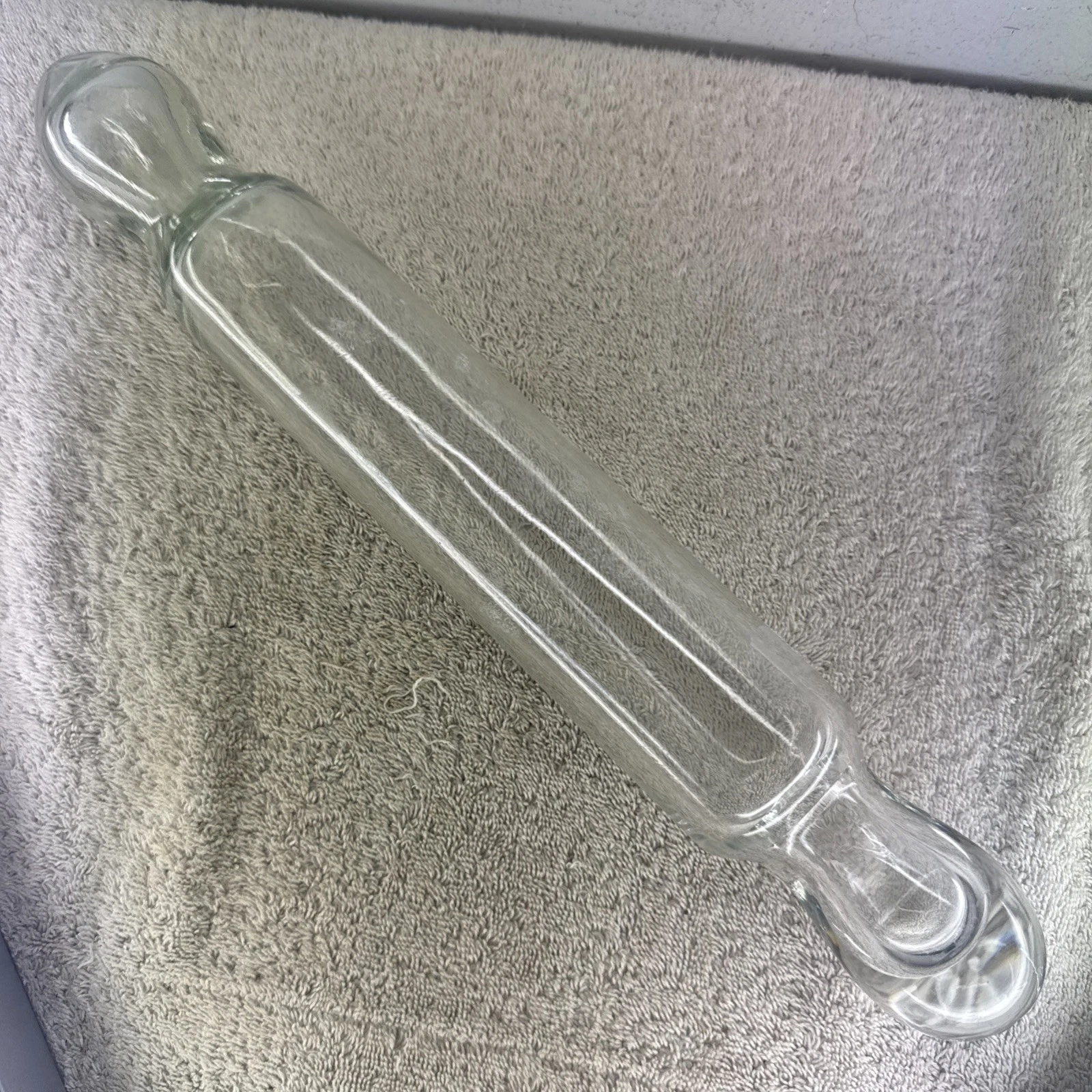 Antique c19th Century Hand Blown Glass Rolling Pin
Opens in a new window or tab