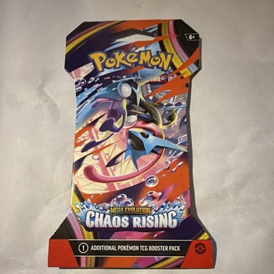 Pokémon TCG Mega Evolution: Chaos Rising 1x 12-Card Booster Pack English Lucario