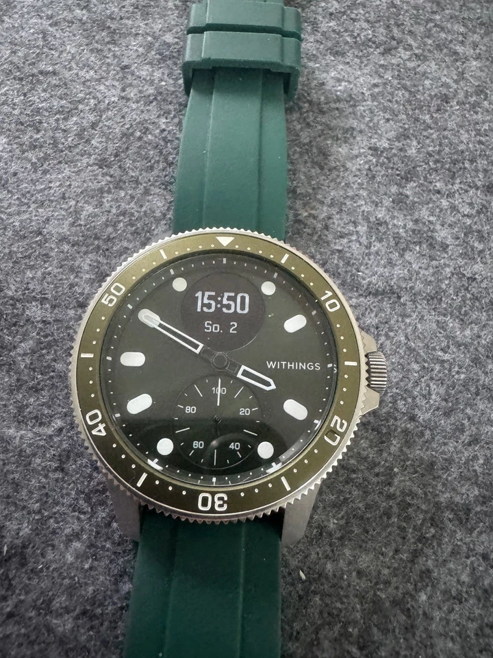 Hybrid Smartwatch Withings Horizon grün - IOS & Android - Bild 4 von 4