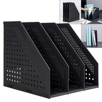 Stehsammler A4 Faltbar Zeitschriftenhalter 3 FäCher BüRo Organizer Schule 82 Mm