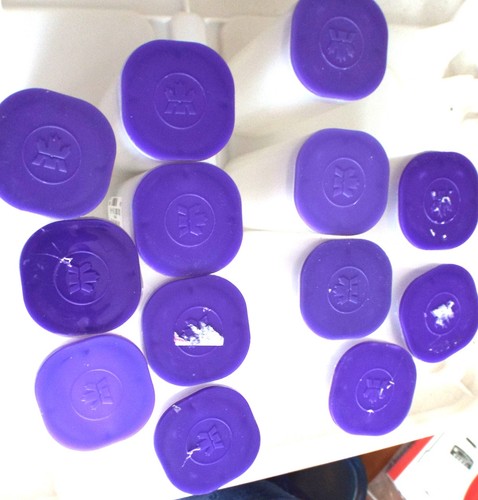 (1) Silver Maple Leaf Coin Tube (Empty) - Purple Cap - 1 Tube From Monster Box