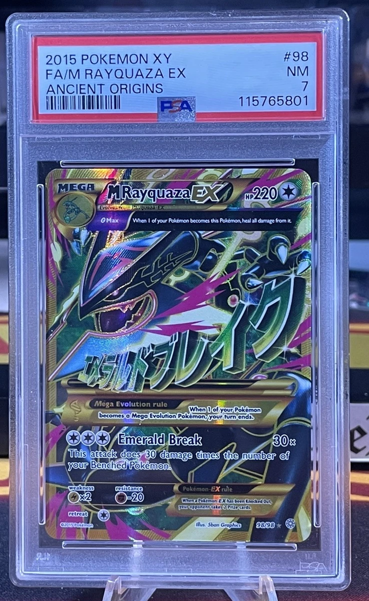 mega rayquaza pokemon card price Rayquaza Pokémon TCG Ancient Origins Ultra Rare Individual Collectible Card  Game Cards for sale