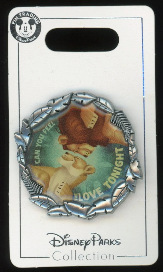 Disney Parks Lion King Can You Feel the Love Tonight Simba Nala Pin