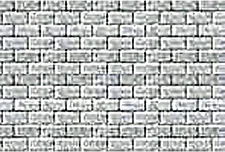 JTT Patterned Plastic Concrete Block - HO Scale Model Railroad Building
