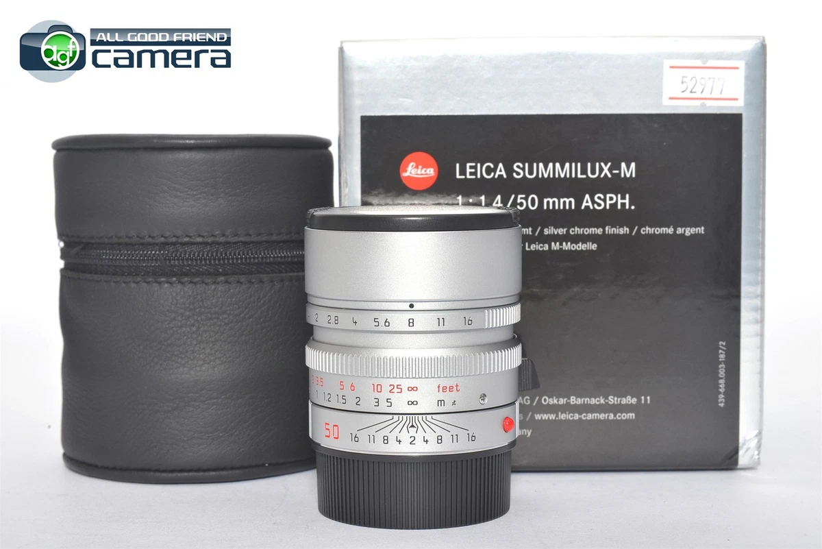 Leica SUMMILUX-M 50mm Focal f/1.4 Camera Lenses for sale - eBay
