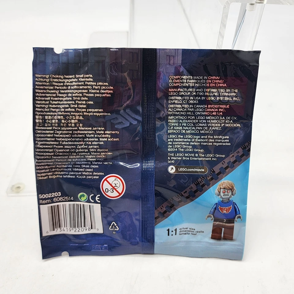 LEGO La Lego Película Radio DJ Robot Minifigura Exclusiva - NUEVO/SELLADO POLYBAG Foto 2 de 4