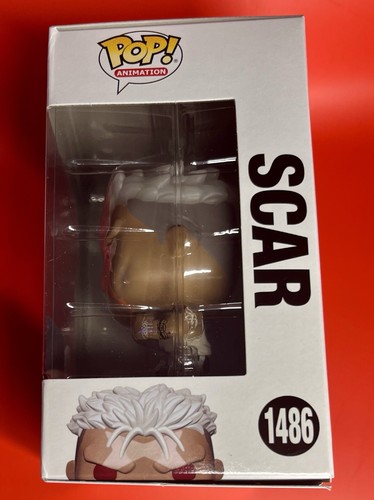 Funko POP! CICATRIZ Fullmetal Alchemist Brotherhood #1486 (brilla en la oscuridad) - Imagen 3 de 7