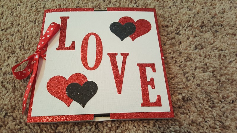 Mini Photo Album, Valentines, Wedding, Anniversary, Love, Stampin Up