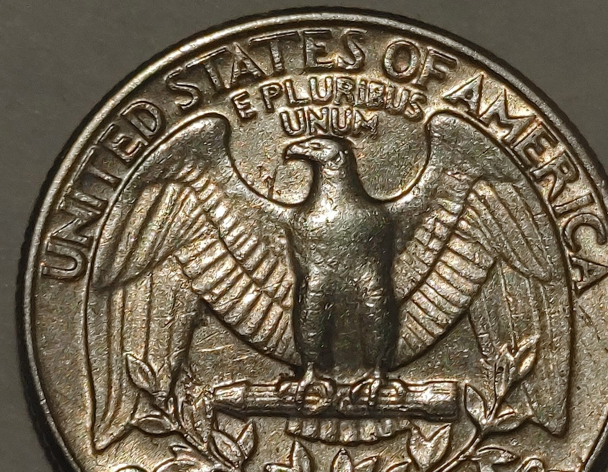 A 1983 P Die Clash Error Spitting Eagle | eBay