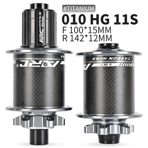 Carbon Fiber Mountain Bike Hubs Sealed Bearing 6 Pawl 114 Click HG XD MS Freehub - Picture 33 of 40