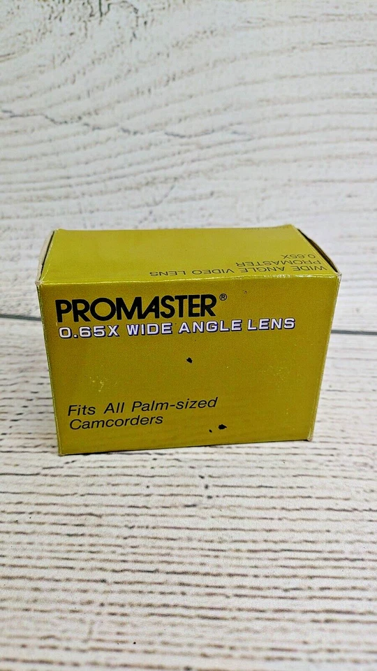 PROMASTER 3706 0.65X Wide-Angle Lens For Camcorder Japan #1498 - Image 4 of 4