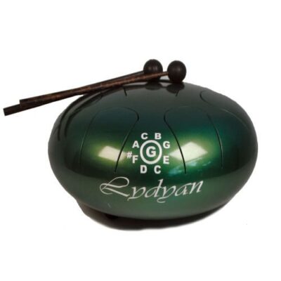 Steel Lydian Scale Handpan Tank 9 Note Tongue Hank Drum Hand Reiki Meditation