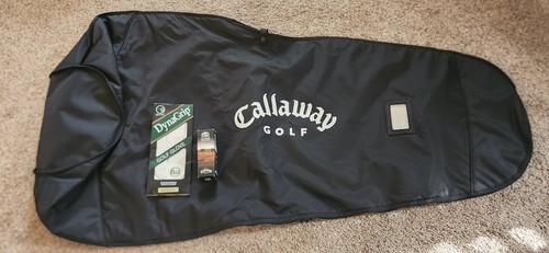 Callaway Golf Travel bag + 3 CALLAWAY Balls & DynaGrip Glove Reg L *NEW*