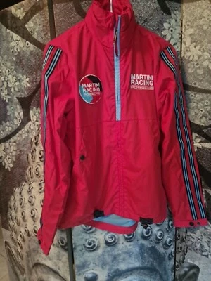 Veste Porsche Martini Racing Collection Coupe-Vent Rouge - Femme - Photo 1/4