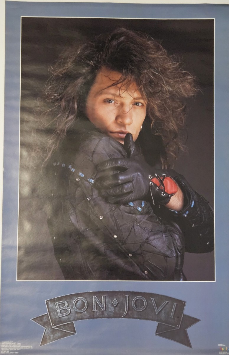 BON JOVI ＆三洋電機 の商品宣伝ポスター ［匿名便］ BON JOVI ＆三洋