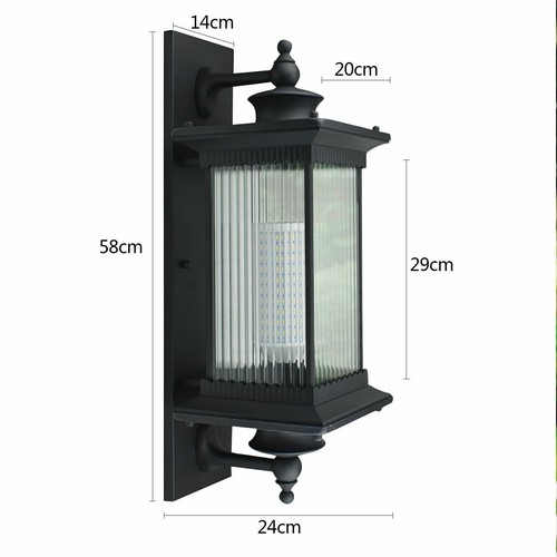 French Country Large Outdoor Wall Light Vintage Garden Wall Light For Doorway - Picture 2 of 33