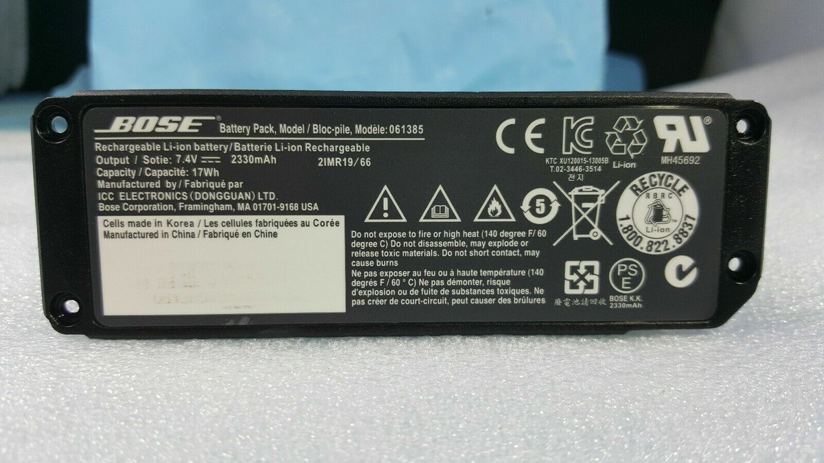スピーカー・ウーファー Bose SoundLink Mini battery new NEW Genuine BOSE BATTERY 061385 2330mAh for Bose Soundlink