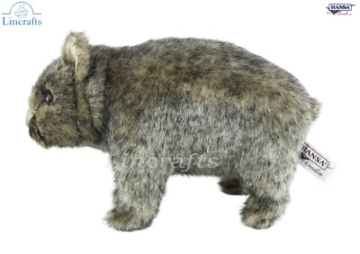 Wombat Plush Soft Toy Lifelike Animal Teddy Hansa 3249 Australian
