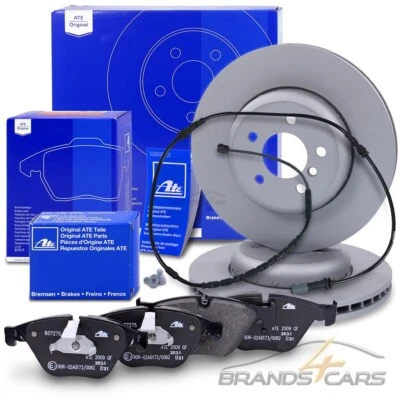 ATE BREMSSCHEIBEN +BREMSBELÄGE +KONTAKT VORNE FÜR BMW 5-ER F10 LIMO F11 KOMBI - Bild 1 von 4