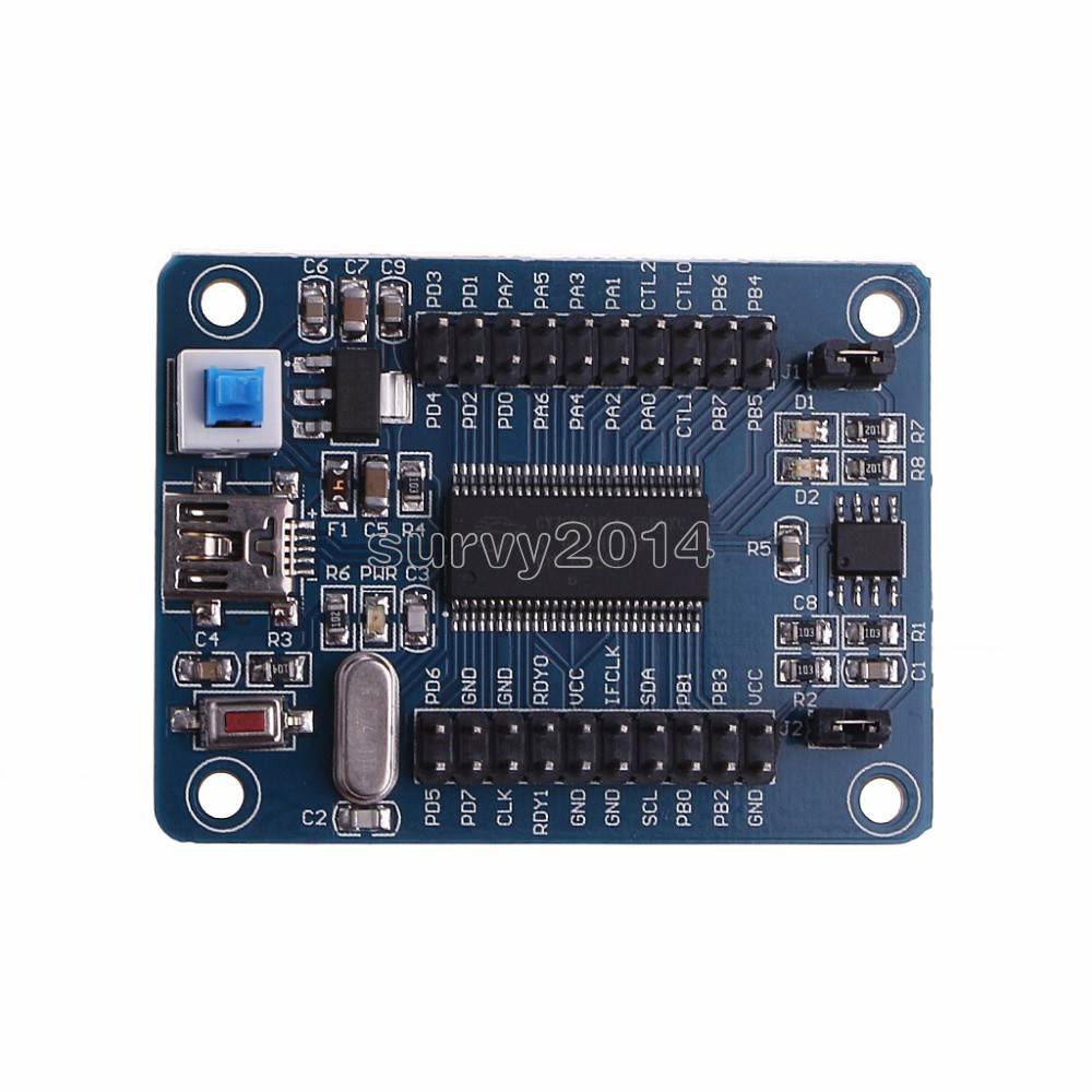 CY7C68013A56 EZUSB FX2LP USB2.0 Develope Board Module Logic Analyzer