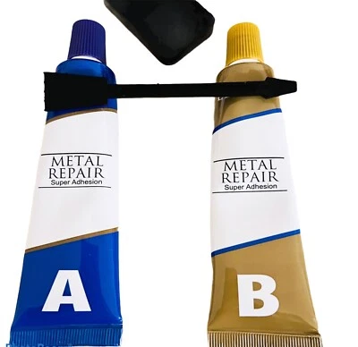 ROTUS Industrial HEAT Resistance Cold Weld Auto Metal Repair Paste Adhesive Gel 100 gr