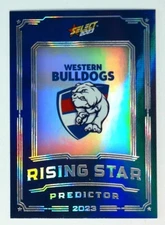 2023 Select AFL Platinum Rising Star RSPP18 Western Bulldogs LOW 08