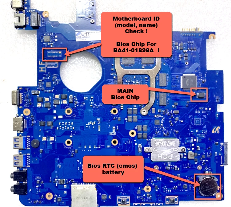 Preços baixos em Chip Bios Samsung Componentes de Placa-Mãe de