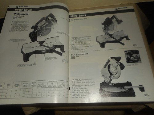 1987-88 Black & Decker Elektrowerkzeuge & Zubehör Katalog 225 Seiten - Bild 9 von 12