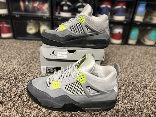 Jordan 4 neon retro - Gem