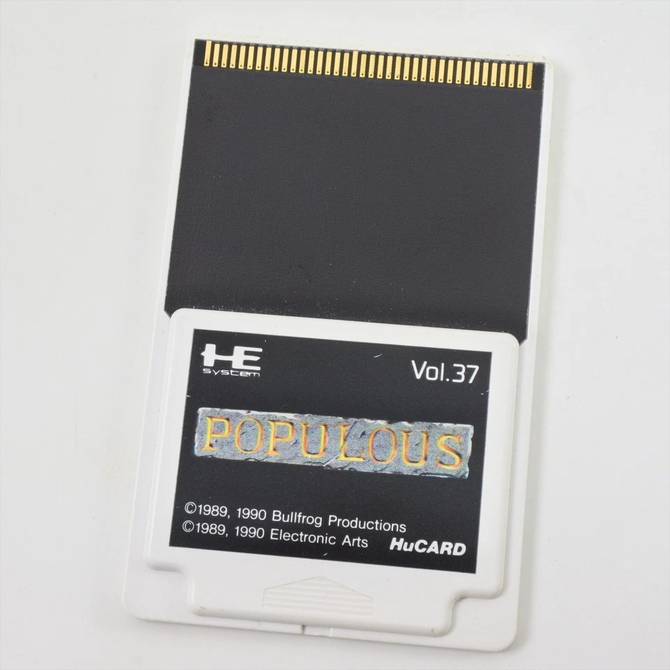 POPULOUS with Spine PC Engine Hu 2148 pe - Image 3 of 4