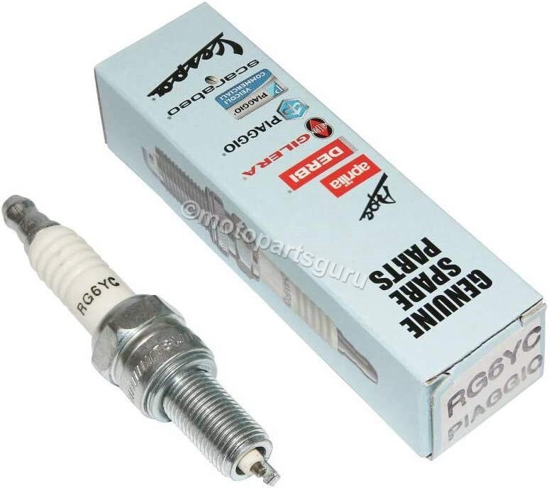 438073 OEM Aprilia Atlantic Piaggio MP3 Typhoon Vespa GT LX Spark Plug Champion