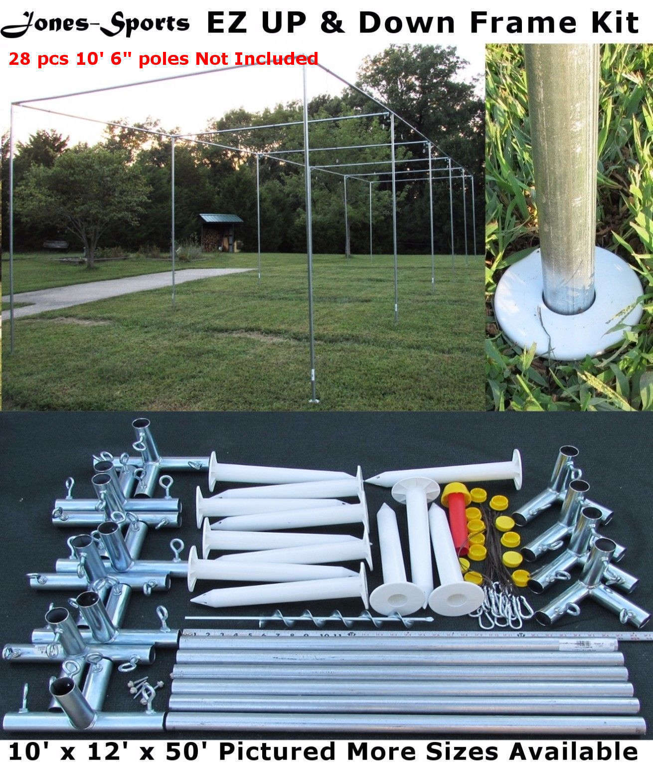 Batting Cage Frame Kits